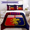 CFC 3pcs Bedding Set Duvet Cover Closure Includes 1 Duvet Cover & 2 Pillowcases for All Seasons Bedroom Home Dorm Decor