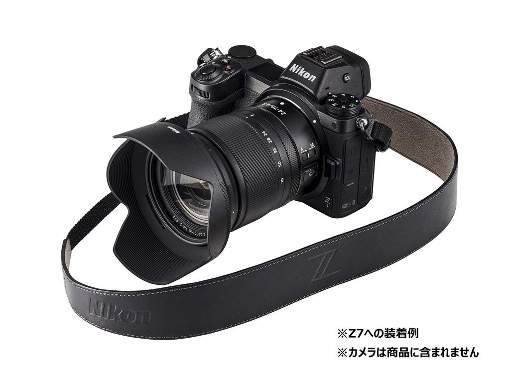 Nikon curved leather strap for Z series genuine leather black NZ-CVLSTBK