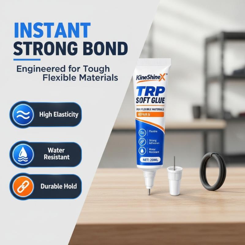 20Ml Trp Soft Repair Glue Strong Adhesion Flexible Bond Water Resistant For Fixing Silicone Toys And Diy Crafts