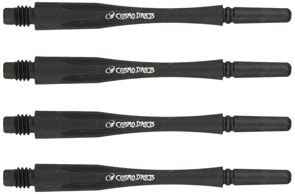 Cosmodarts Fit Shaft Carbon Hybrid Spin C Black 7
