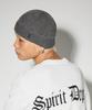 Deobiakaibeu [The B] Vintage Logo Knit Beanie Charcoal Gray