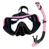 Professional Scuba Diving Mask & Snorkel Set for Adults Tempered Glass Panoramic View Swimming Training Snorkeling Kit