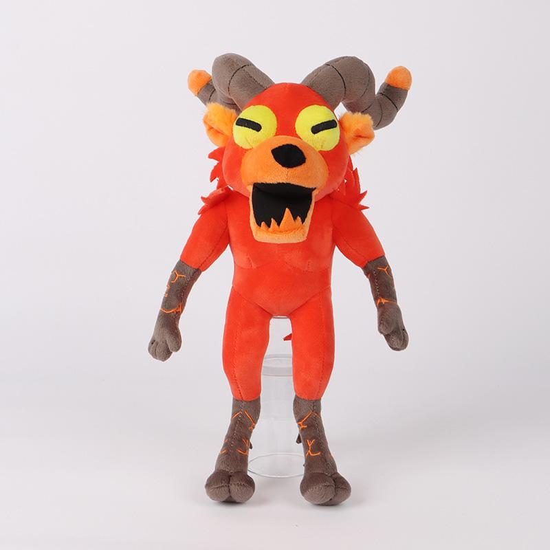 Neue 25 cm 99 Nächte im Wald Plüsch-Hirsch Plüschtier Cartoon Film Zubehör Plüschtier Weiches gefülltes Puppenspielzeug Geschenk für Kind 38cm