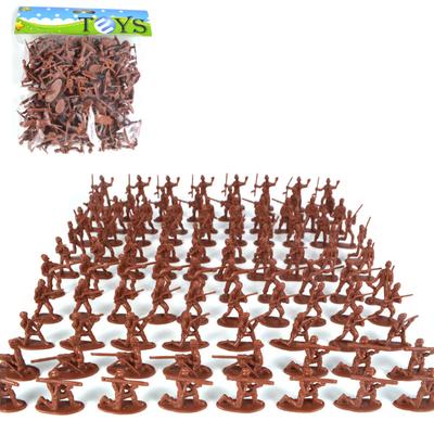 100Pcs Mini Classic Military Soldiers Figures Models Playset Desk Decor Toddler