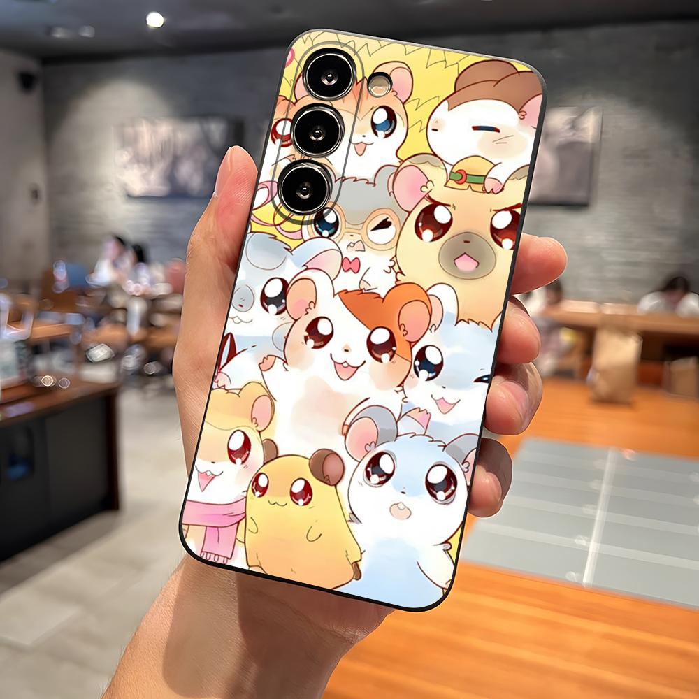 Hamtaro Hamster Phone Case For Samsung S23 Ultra S24 S22 S20 Fe S21 Plus Galaxy A54 A34 A24 A53 A13 A16 Back Cover