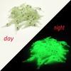 50/100/150pcs 40mm Luminous Soft Shrimp Bait Fishing Lures Artificialbait Luminous Shrimp
