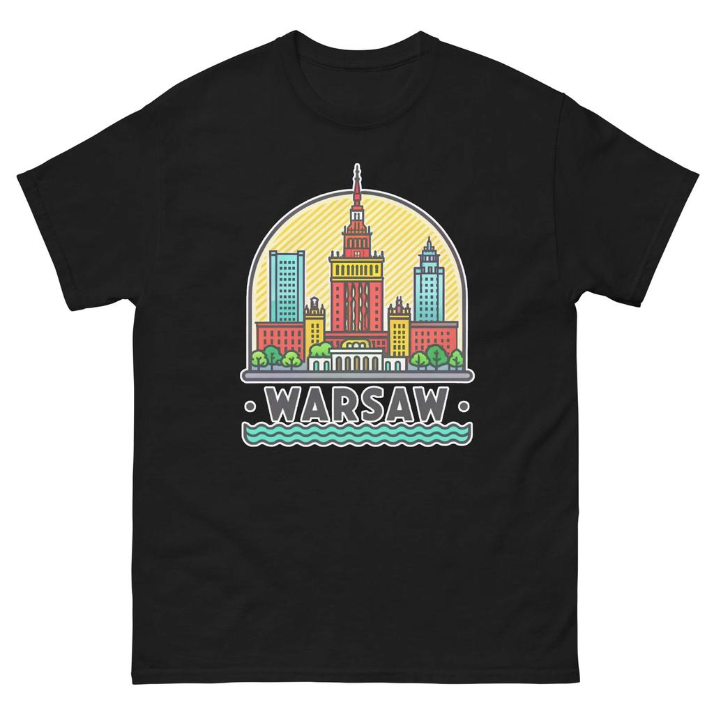 Warsaw World Travel Urban Area City T-Shirt
