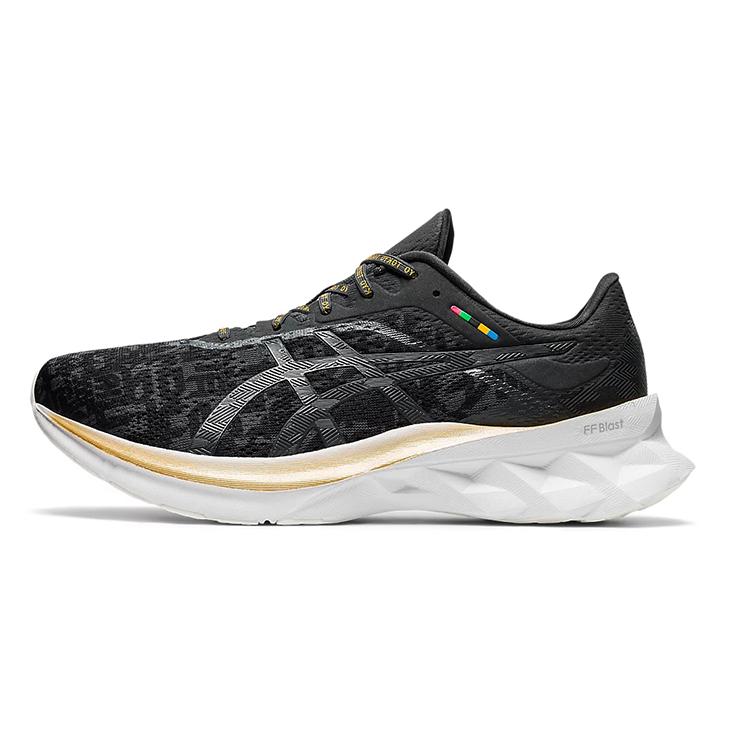 

New Asics Novblast Black Gold 1011B059-001 39.5