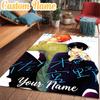 Custom Name Sasaki Miyano Rug Office Rug, Indoor Rug, Chair Rug, Living Rooms, Doormat Game Rug Home Decor Birthday Christmas Gifts