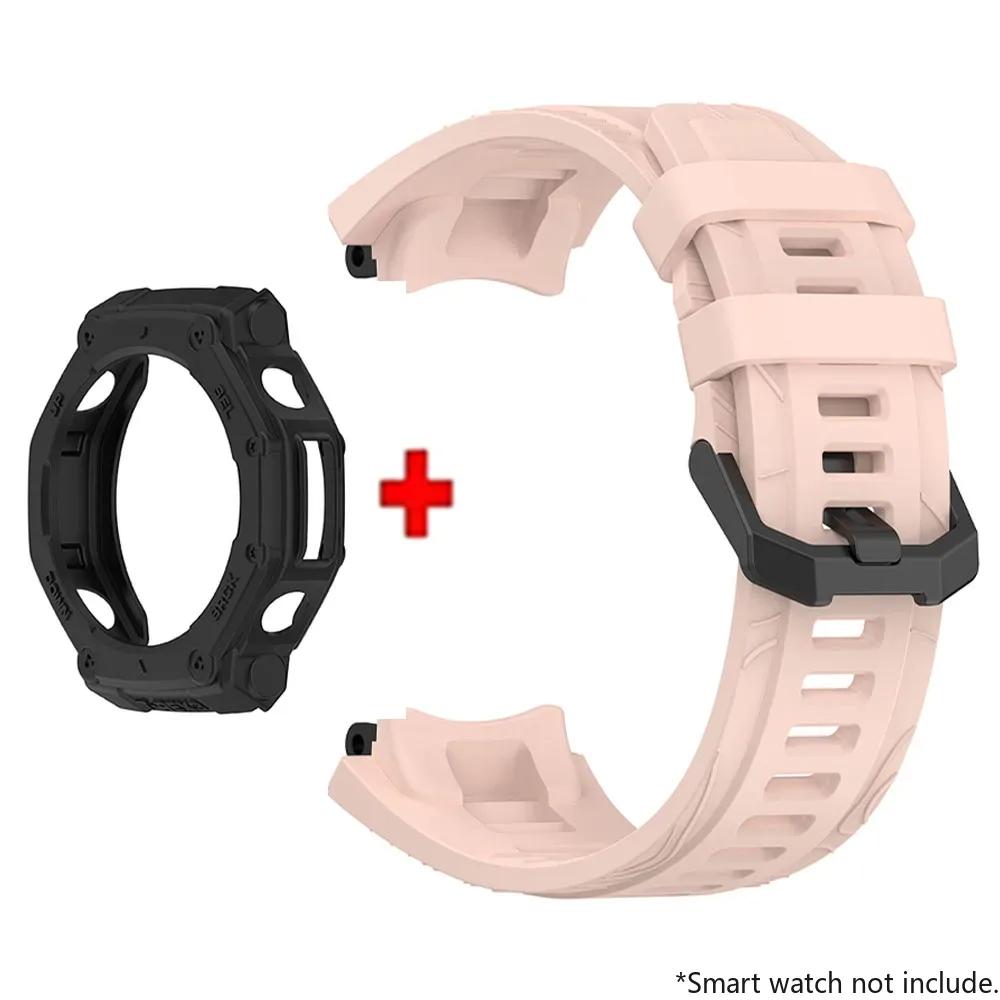 Silikonový řemínek a pouzdro pro chytré hodinky Huami Amazfit T-REX 3 Řemínek Náramek T-Rex3 Sportovní náramek Náramek na zápěstí S nástrojem