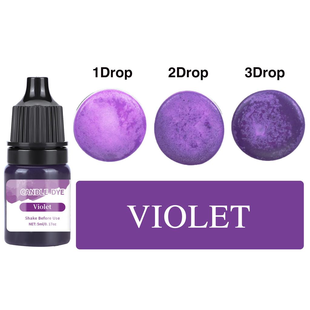 5 ml/butelka Pigment do świec woskowych Nietoksyczny pigment do świec sojowych Płynny barwnik Wosk sojowy DIY Barwniki do mydła Materiały do produkcji świec