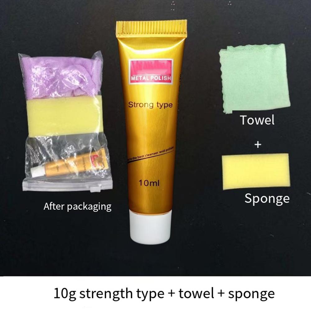 Chrome Polish Rust Remover Cream 9*2.5cm Versatile Cleaning Solution Shine Enhancer Invisible Protective Coating