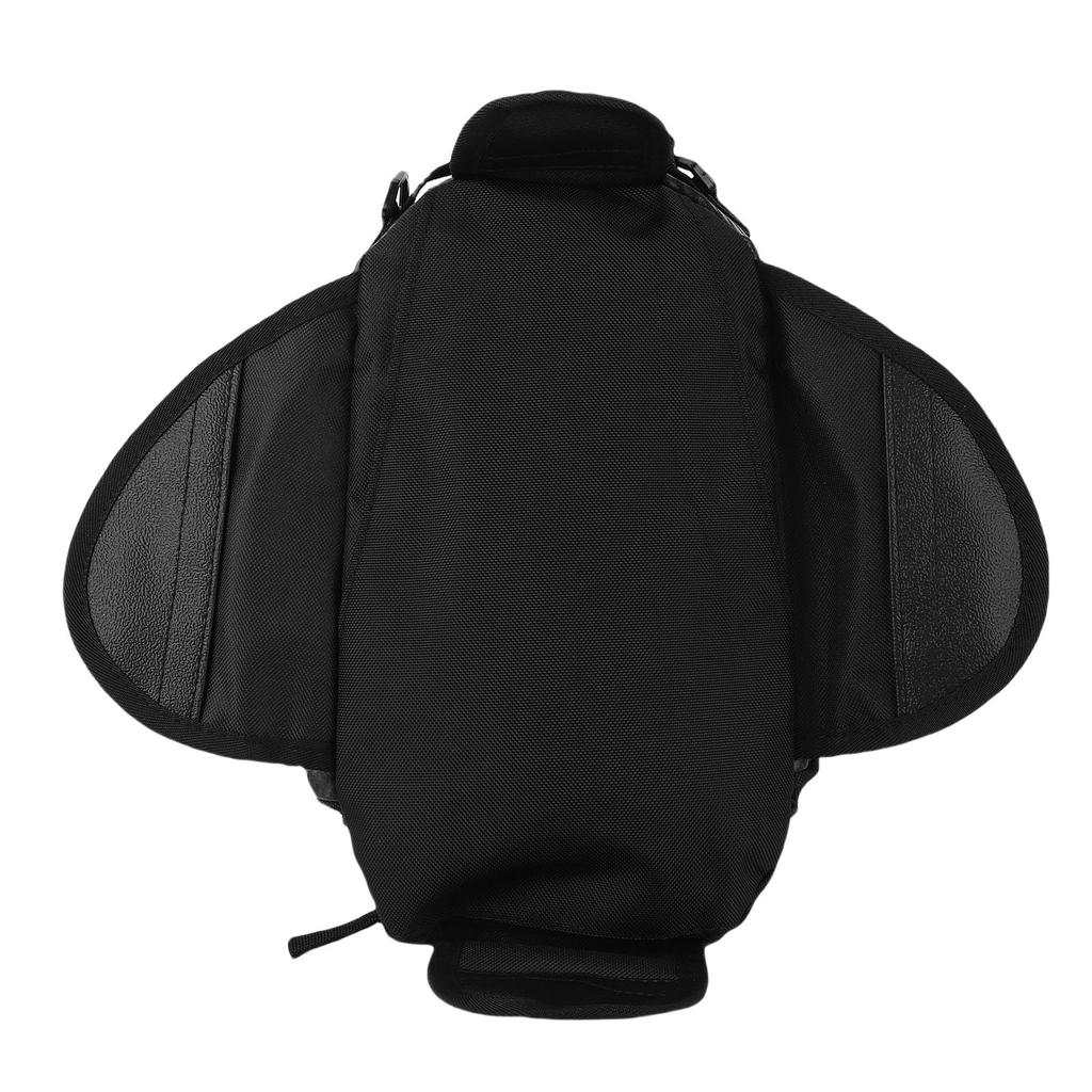 Black Universal Motorcycle Motorbike Riding Strong Magnetic Rainproof Oil Fuel Tank Bag