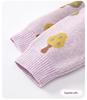 2026 Spring Collection: Newborn Baby Girls' Knit Romper - 100 Days Outdoor Wear