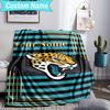Custom Name Blanket Jaguar Team Spirit Blanket Bedding Blanket for Travel, Camping, Living Rooms, Offices, Sofas, Fan Christmas Gift
