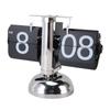 Digital Flip Down Clock Battery Powered Retro Design Auto Flip Table Clock for Home and Office