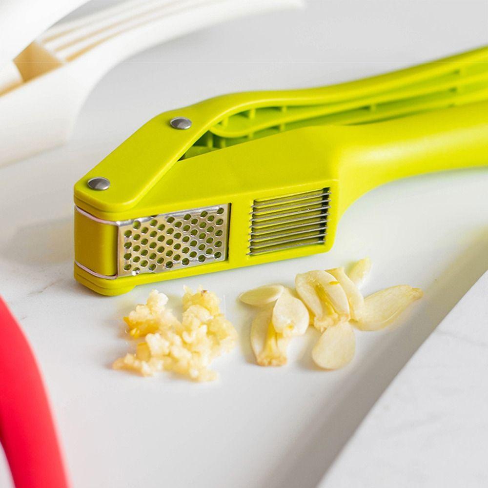 Mashing Function Garlic Slicer Manual Type Garlic Masher 2-in-1 Garlic Press Home Cooking