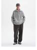 Men's High-Neck Half-Zip Thick Knit Sweater, Retro Loose-Fit Pullover for Autumn/Winter