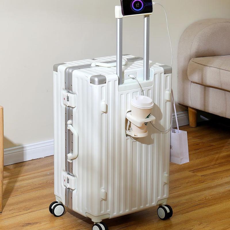 Jihang Fashion Large Capacity PC Hardside Luggage 22 Inch