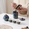 Travel Portable Ceramic Kung Fu Tea Set