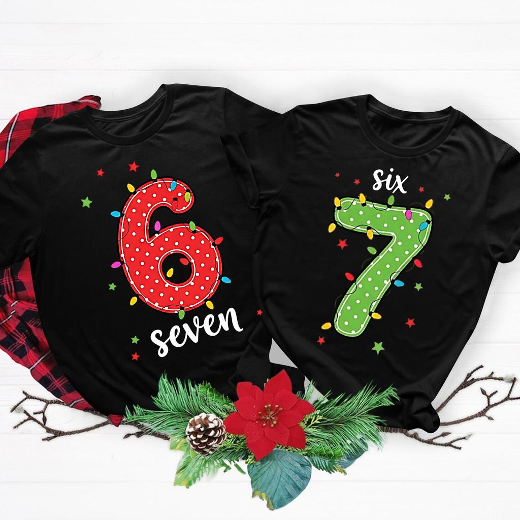 Camiseta de manga corta con cuello redondo y estampado de moda para mujer