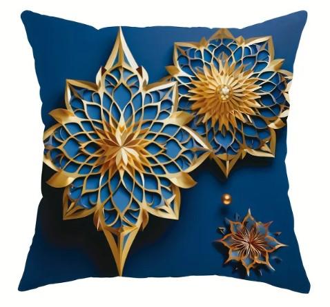Multi-size Islamic Art Pattern Design Printed Pillowcase Eid Mubarak Decoration Cushion Pillow Case High Quality Home Ornaments