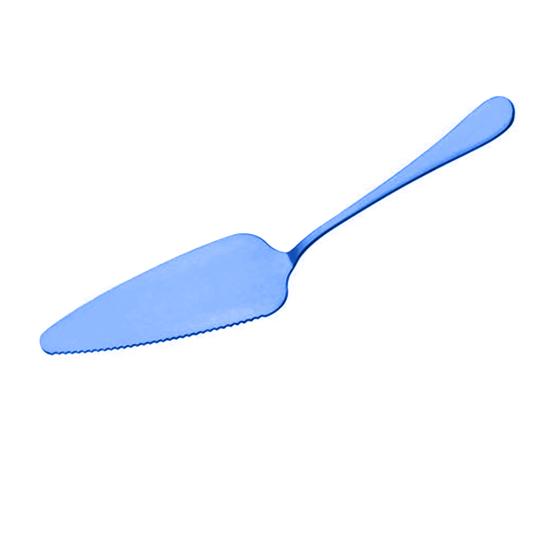 Nerezový servírovací nůž na dort, cukrářský nůž na máslo, kráječ na pizzu a sýr, špachtle pro domácí kuchyň, párty