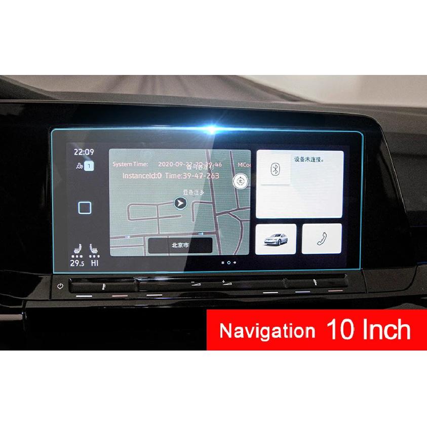 Per Volkswagen VW Golf 8 MK8 2020 2021 2022 2023 GTI R R-line Pellicola Protettiva Schermo Navigazione Auto in Vetro Temperato Accessori
