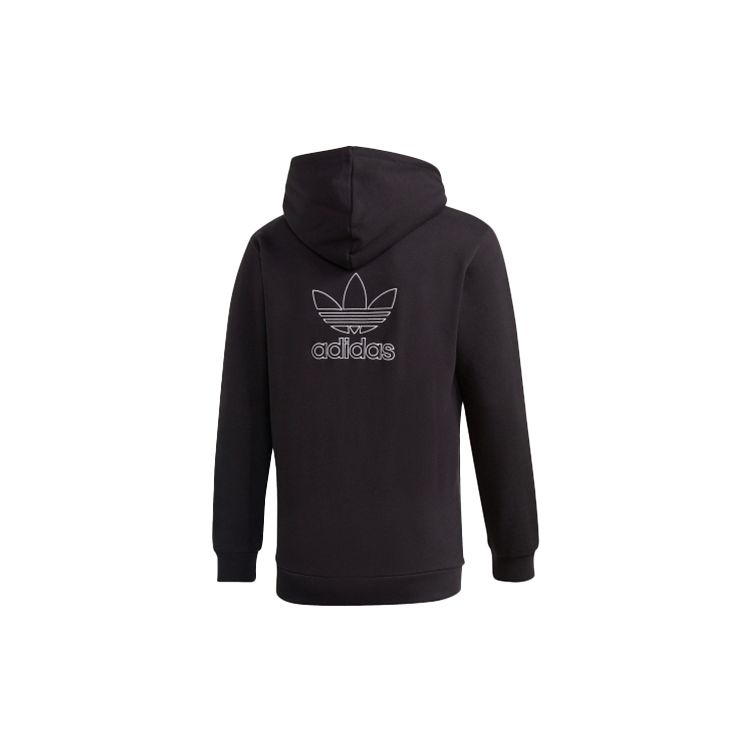 adidas Originals Men's Trefoil Logo Hoodie Black GE0795