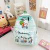 Kindergarten Cartoon Cute Student Schoolbag Foreign Style Printing Children'S Backpack Spring And Summer Children'S Bag