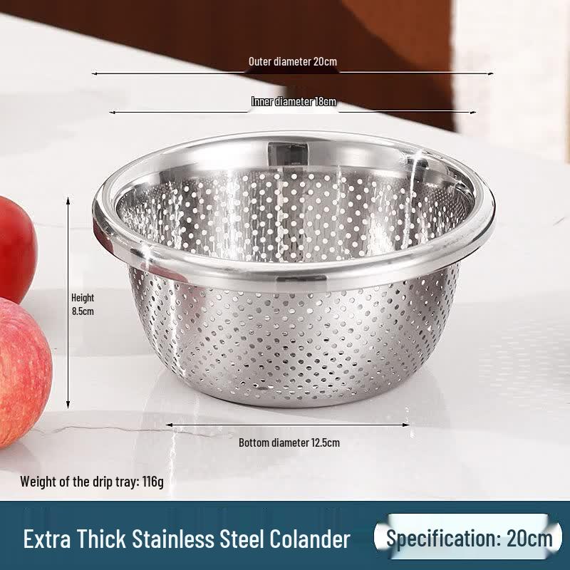 Extra Thick Stainless Steel Kitchen Basin