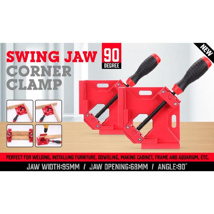 Single Handle Corner Clamp 90 Degree Right Angle Clamp Woodworking Clamp