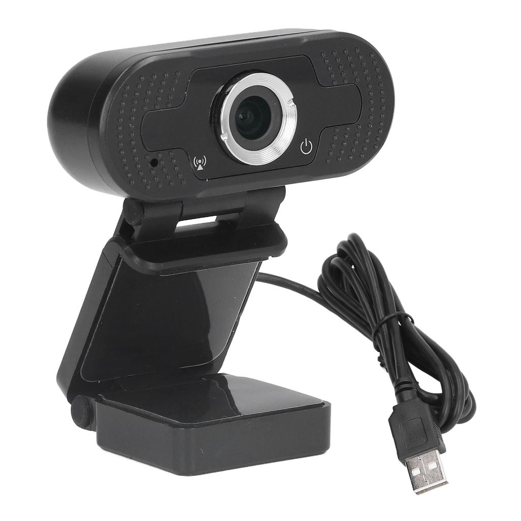 Computer Webcam Full HD 1080P Stereo PC Camera with Microphone for Webinars and Video Conferences
