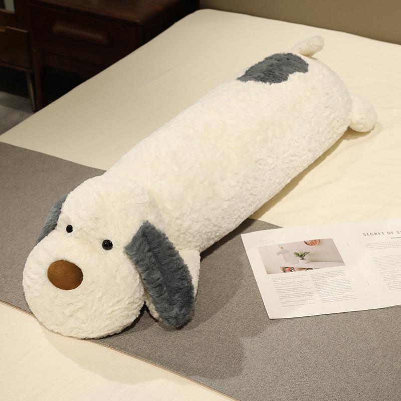 Pies poduszka pluszowa zabawka lalka duża lalka psa lalka szmaciana uspokajająca dla dzieci prezent urodzinowy dla dziewczynki