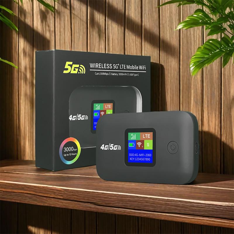 4G Pocket WiFi Car Router with SIM Card Support