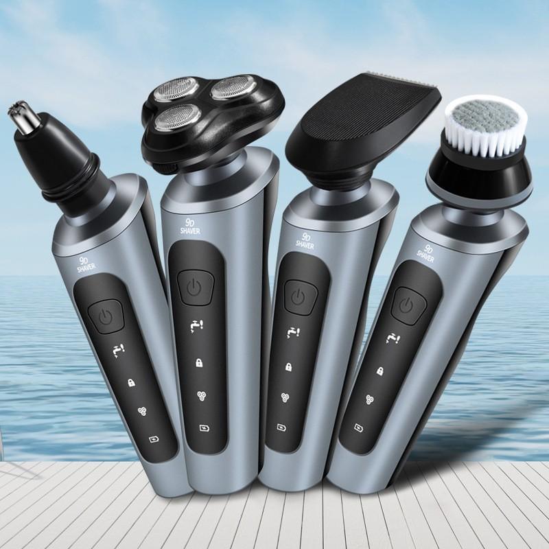 Waterproof Electric Shaver Wet Dry Shaving Usb Charging Portable For Travel Business Trip Daily Home Use