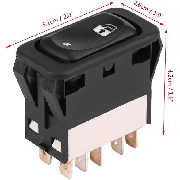 A06-30769-027 Window Switch,Ingle Window Switch Button Car Replacement for Century 01-11 Popular