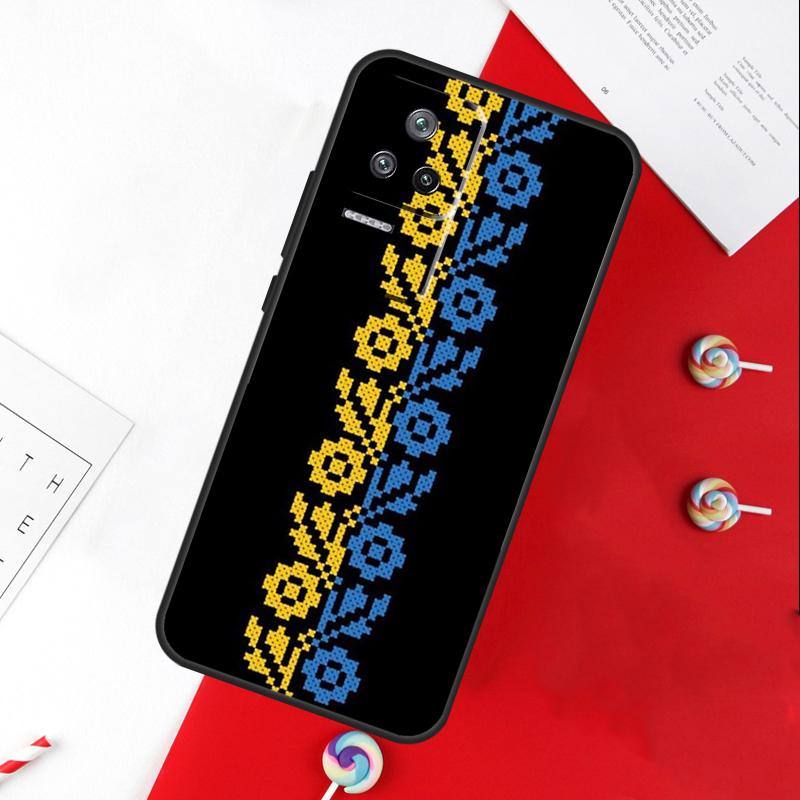 Ukraine Flag Cover For Xiaomi 13T 11T 12T 14T Pro 13 14 15 Ultra POCO X7 Pro X3 X5 X6 F5 F6 M6 Pro Case