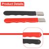 2pcs Pruning Sharpening Stone Scissors Sharpener Blade Grinding For Pruning Scissors Hand Tools Metal Mini With Lid Pocket
