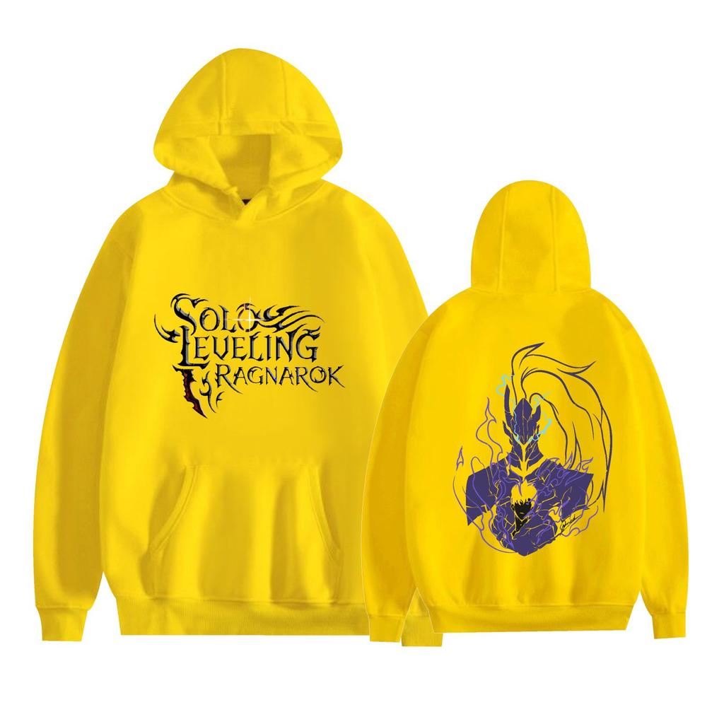 Solo Leveling Hooded for Aldult Streetwear Hoodie Printed Unisex Hooded Pullover