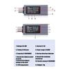 Professional USB Type C Charging Detectors Real Time Voltages Current Monitors PD 3.0 Fast Charge Analyzers 12A Capacity