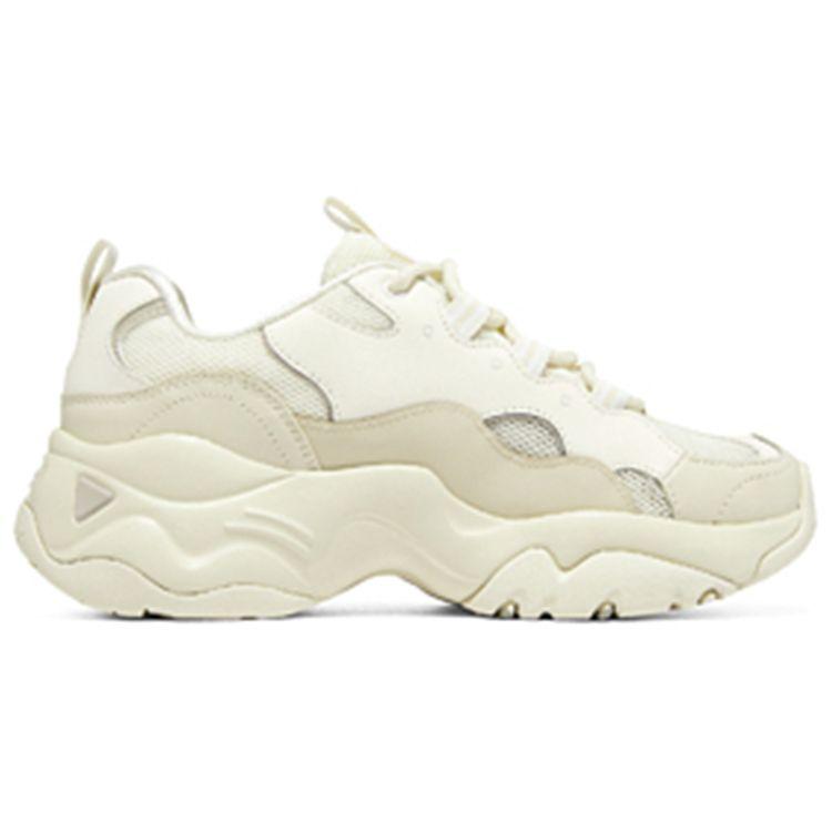 Skechers DLites 3.0 Ice Cream Bear Vanilla Ice Cream Comfortable Versatile Low-Top Casual Shoes Women sneakers Natural 896008-NAT
