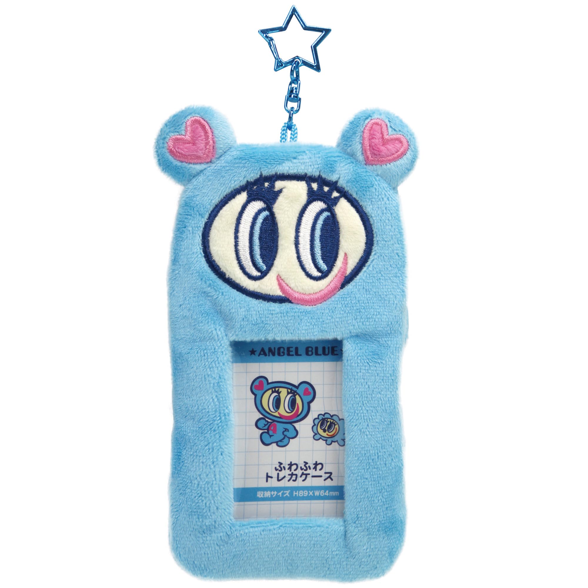 

Tsujicell Angel Blue Пушистый кейс для торговых карт Накамура-кун