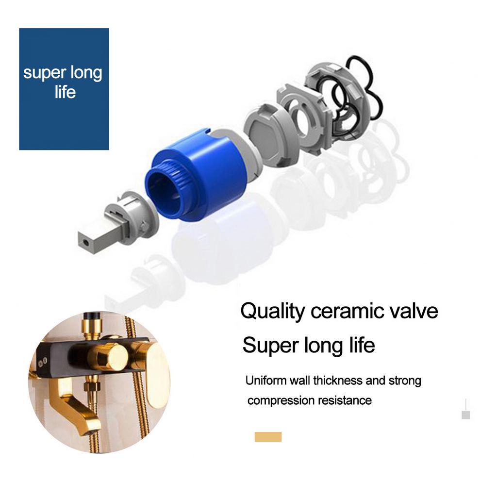 3-stufige Heim-Badezimmer-Verstellung Regendusche mit Duschschlauch Montagekit Neues Duscharmatur-Set