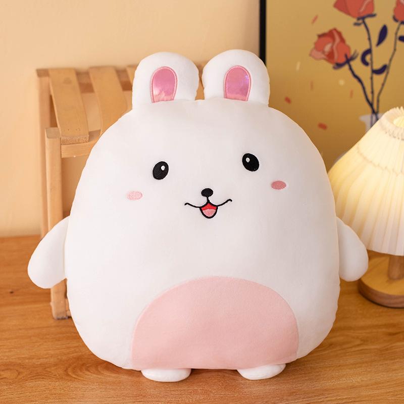 Kawaii Animals Plush Pillow Cuddly Squish Dinosaur Penguin Pig Rabbit Cat Panda Zoo Animal Soft Plush Peluche Kids Gift