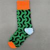 Happy Socks Women's Unisex Combed Cotton Sock Cherry Strawberry