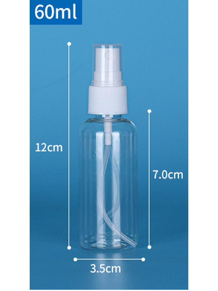 Transparent PET Spray Bottle for Cosmetics - 30ml/50ml/100ml