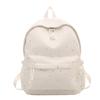 Schoolbag Casual Star Backpack for Women, Large Capacity, Japanese Fresh Schoolbag, New Simple Fashion Commuter Backpack