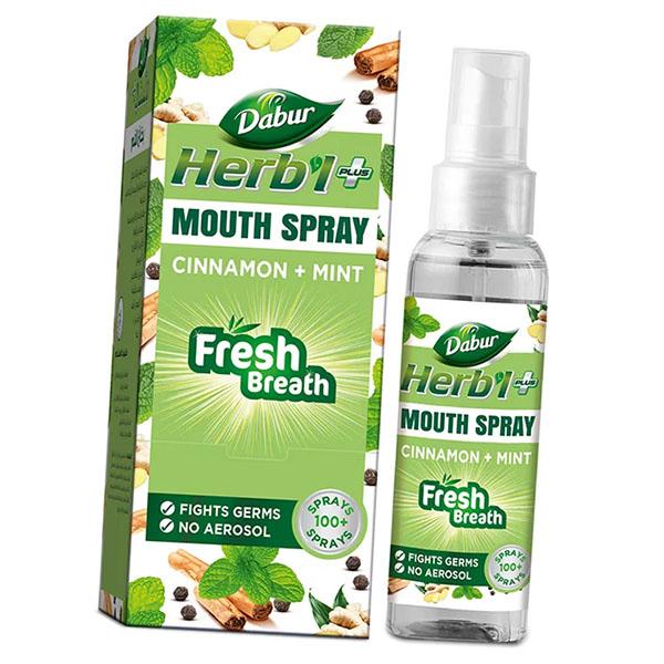 

Oral Spray, Herbal Mouthspray, Dabur 10ml (43634085) 10ml