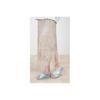 [Pansy] 9306 Indoor Shoes, Room Shoes, Slippers, Women's, Hand-Knitted, Antibacterial, Size M, Pink